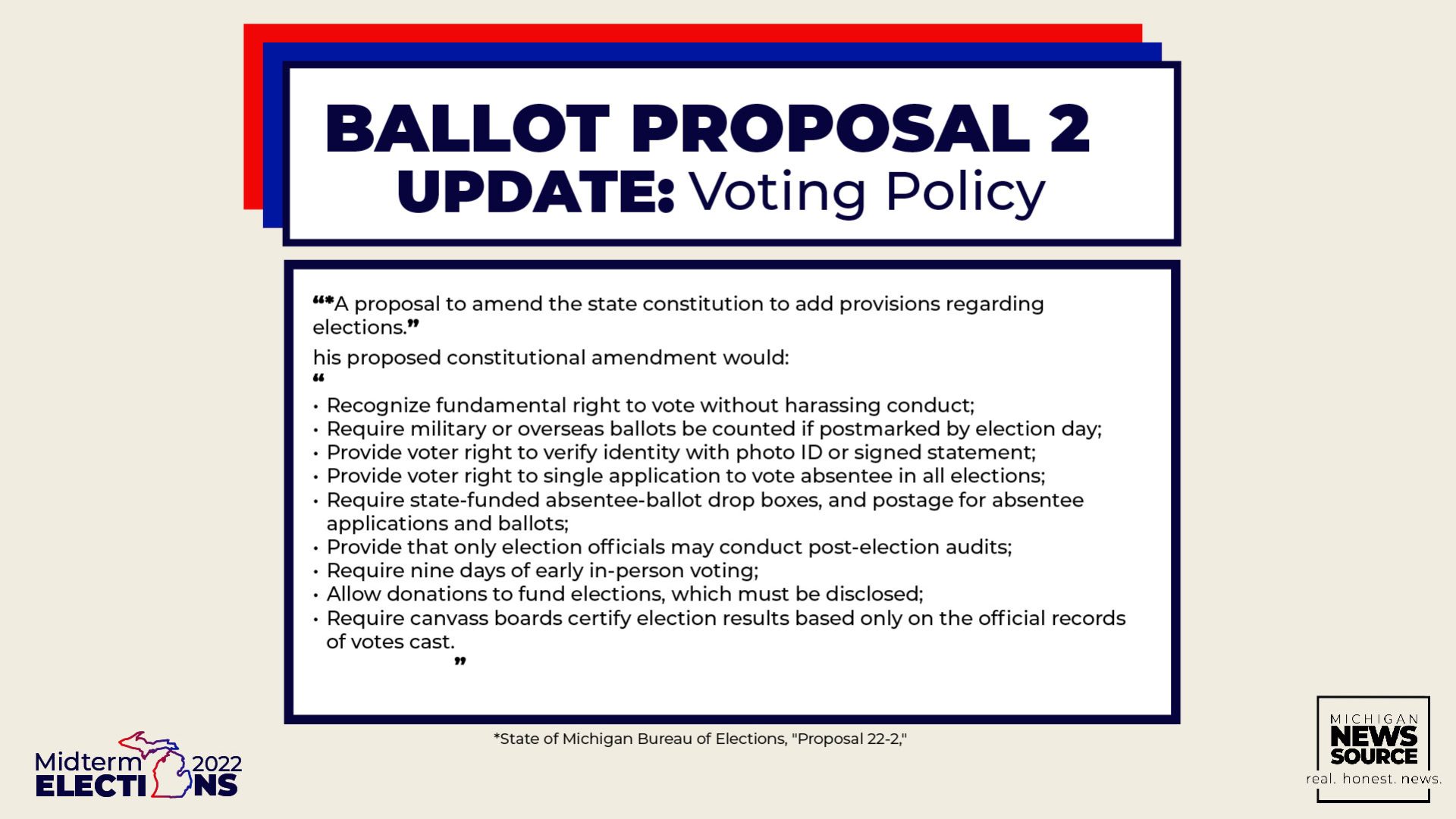 Proposal 2 Update