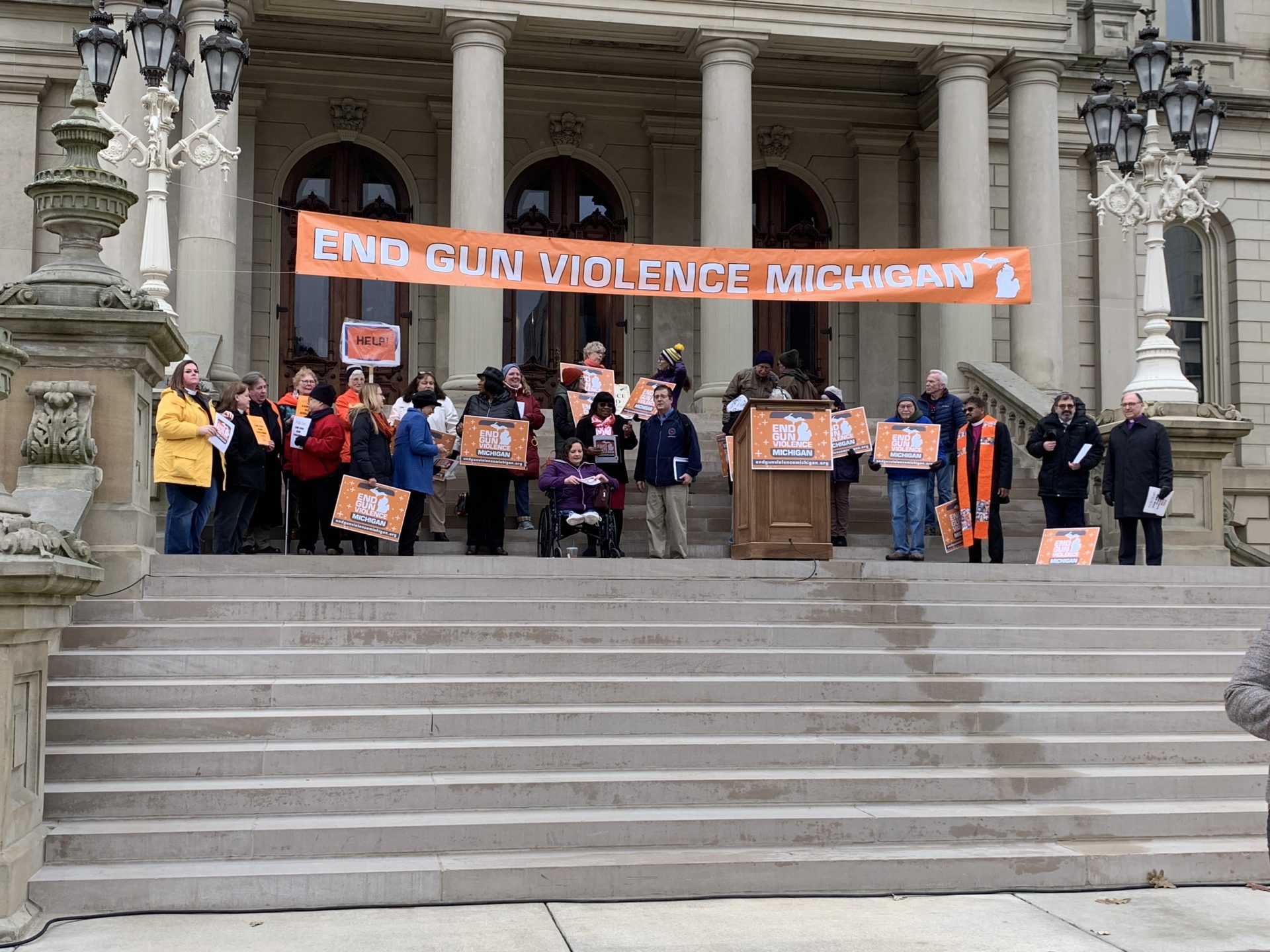 End Gun Violence Michigan Calls for Safe Gun Laws in first 100 days of