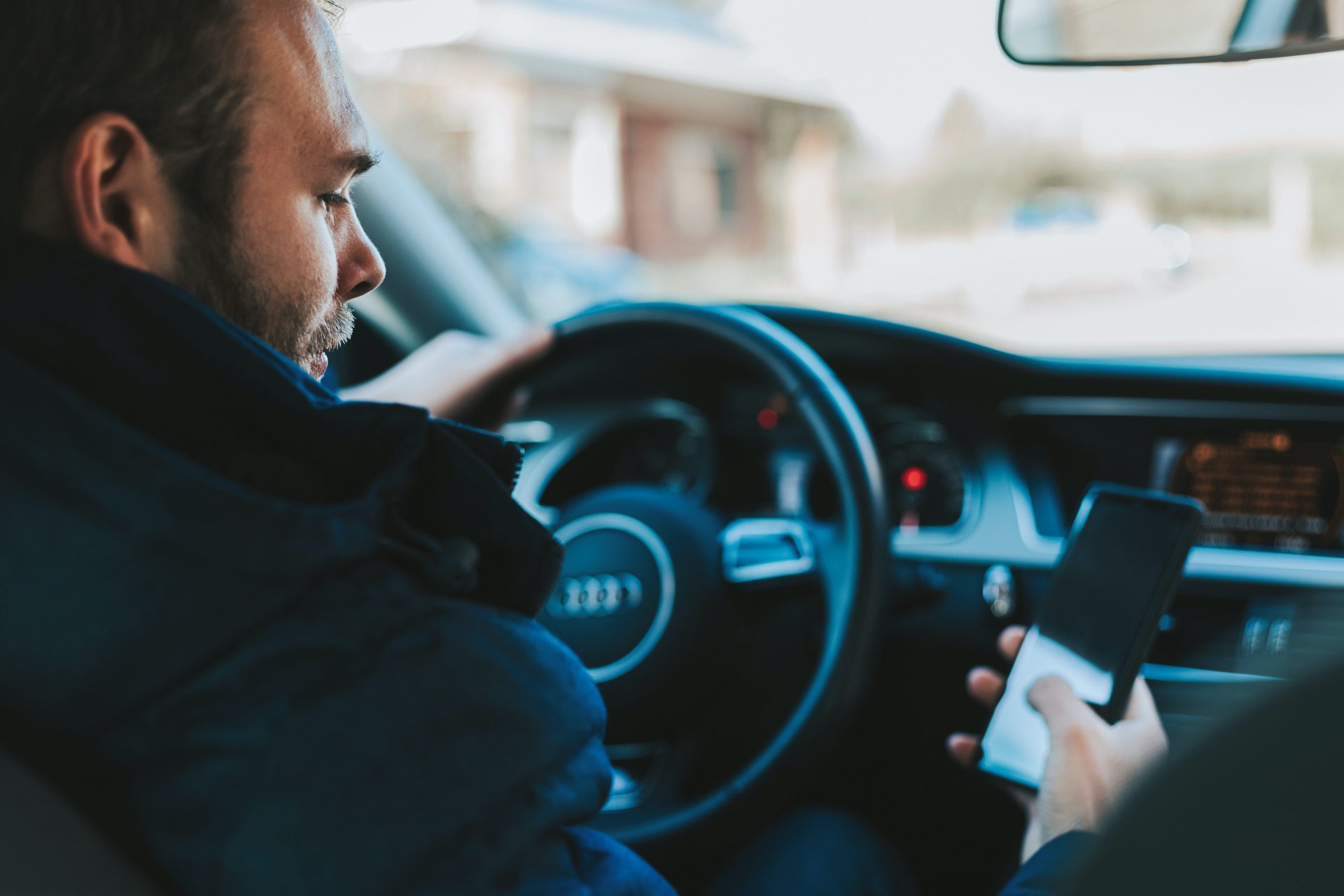 Distracted Driving Cell Phone Law Effectiveness One Month After Passage