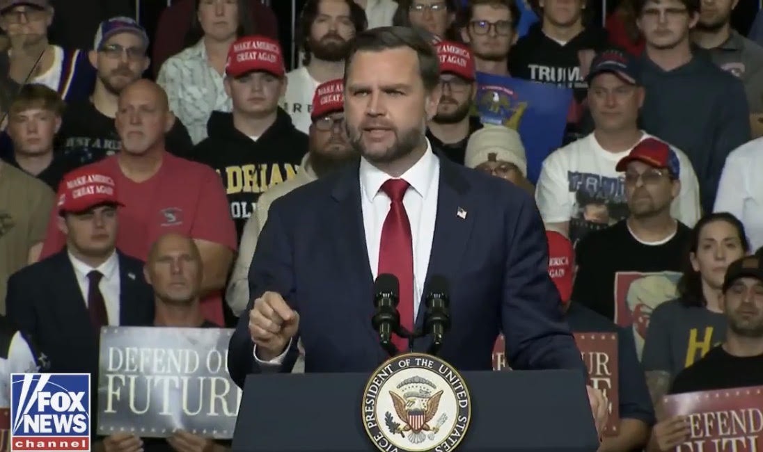 Trump Rally Michigan Vance Returns to Michigan for Howell Rally One Week Before Election Day